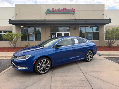 Blue 2015 Chrysler 200 C for sale in Littleton, CO