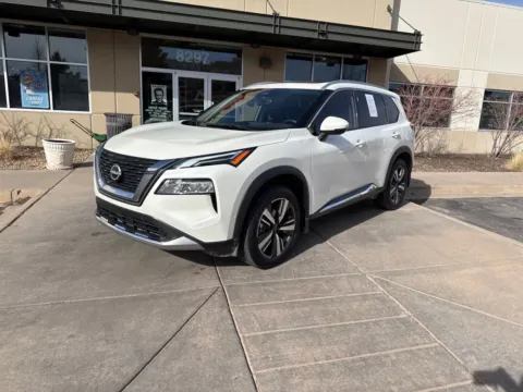 Photos of 2023 Nissan Rogue Platinum AWD for sale in Littleton, CO at AutoTrek