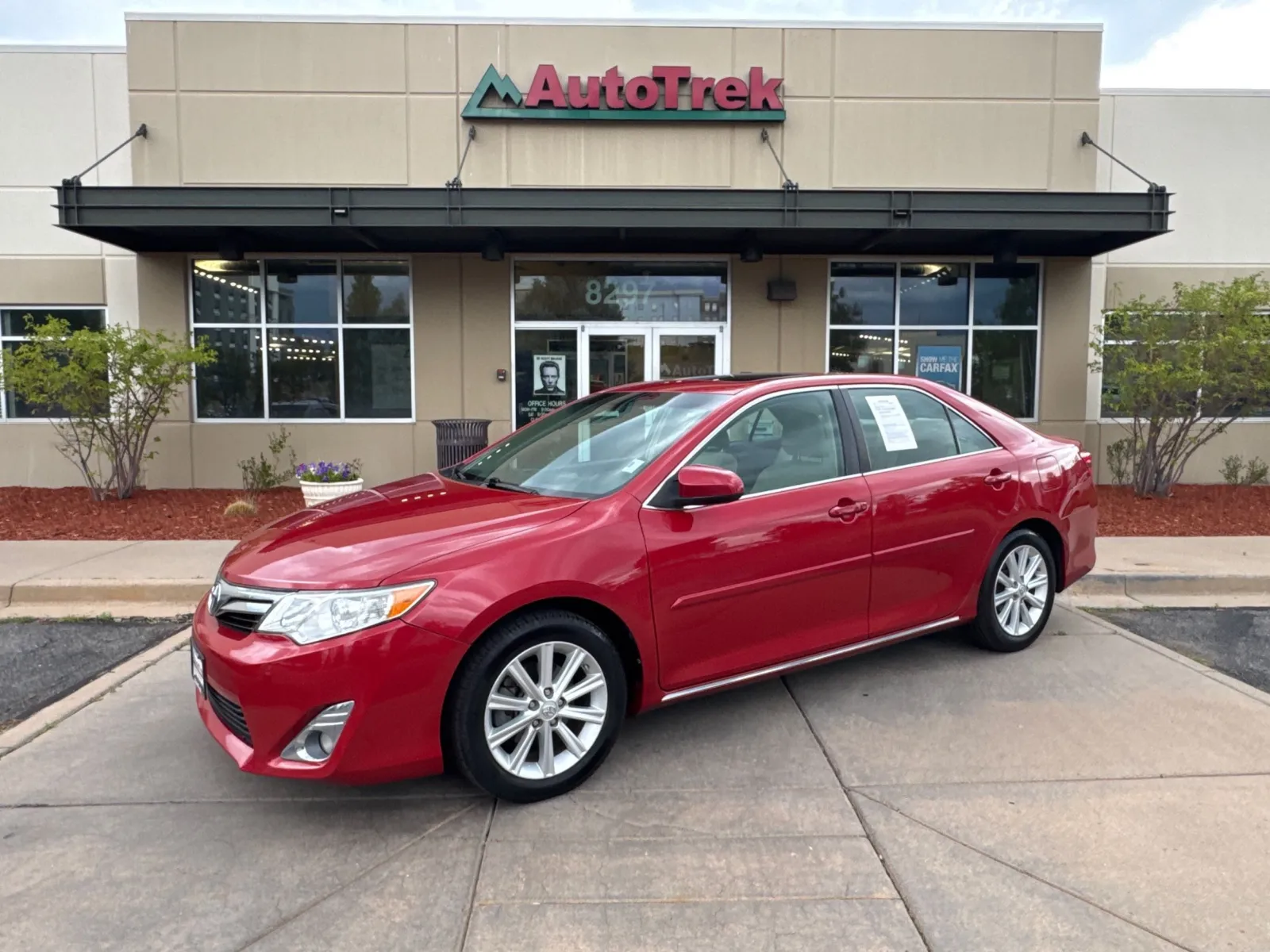 Red 2013 Toyota Camry XLE for sale in Littleton, CO