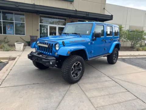 Photos of 2016 Jeep Wrangler Unlimited Rubicon Hard Rock for sale in Littleton, CO at AutoTrek