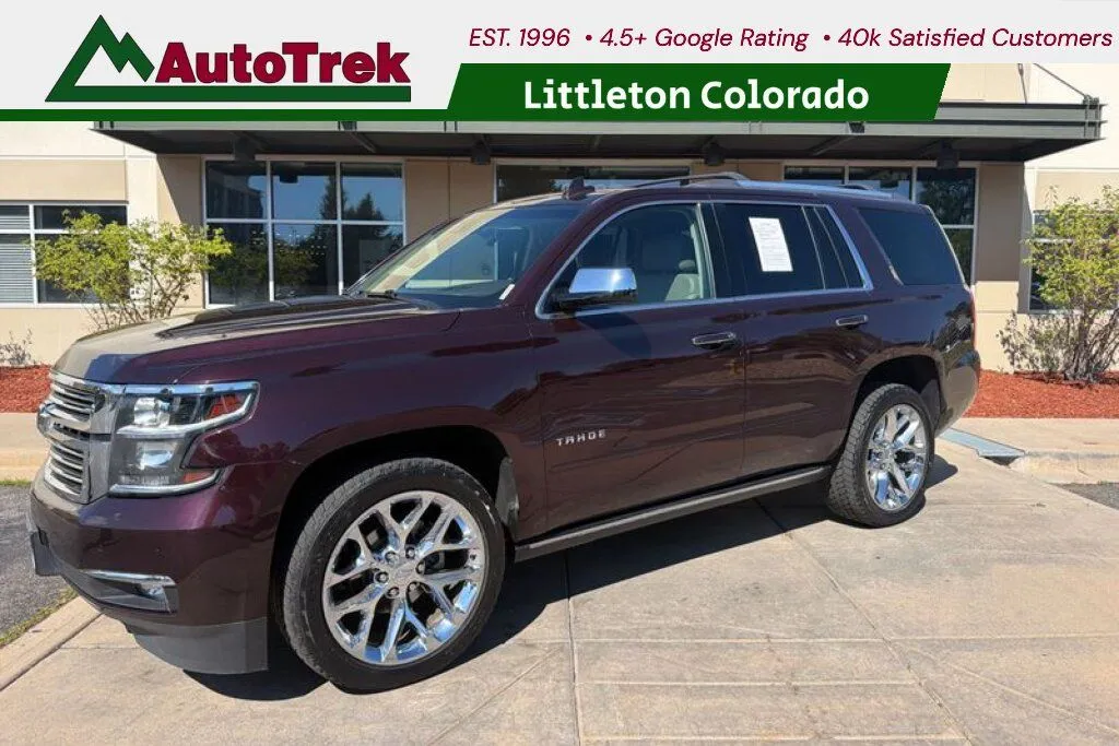 Red 2017 Chevrolet Tahoe Premier for sale in Littleton, CO
