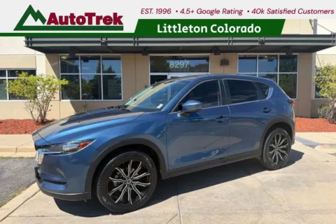 Blue 2018 Mazda CX-5 Touring for sale in Littleton, CO