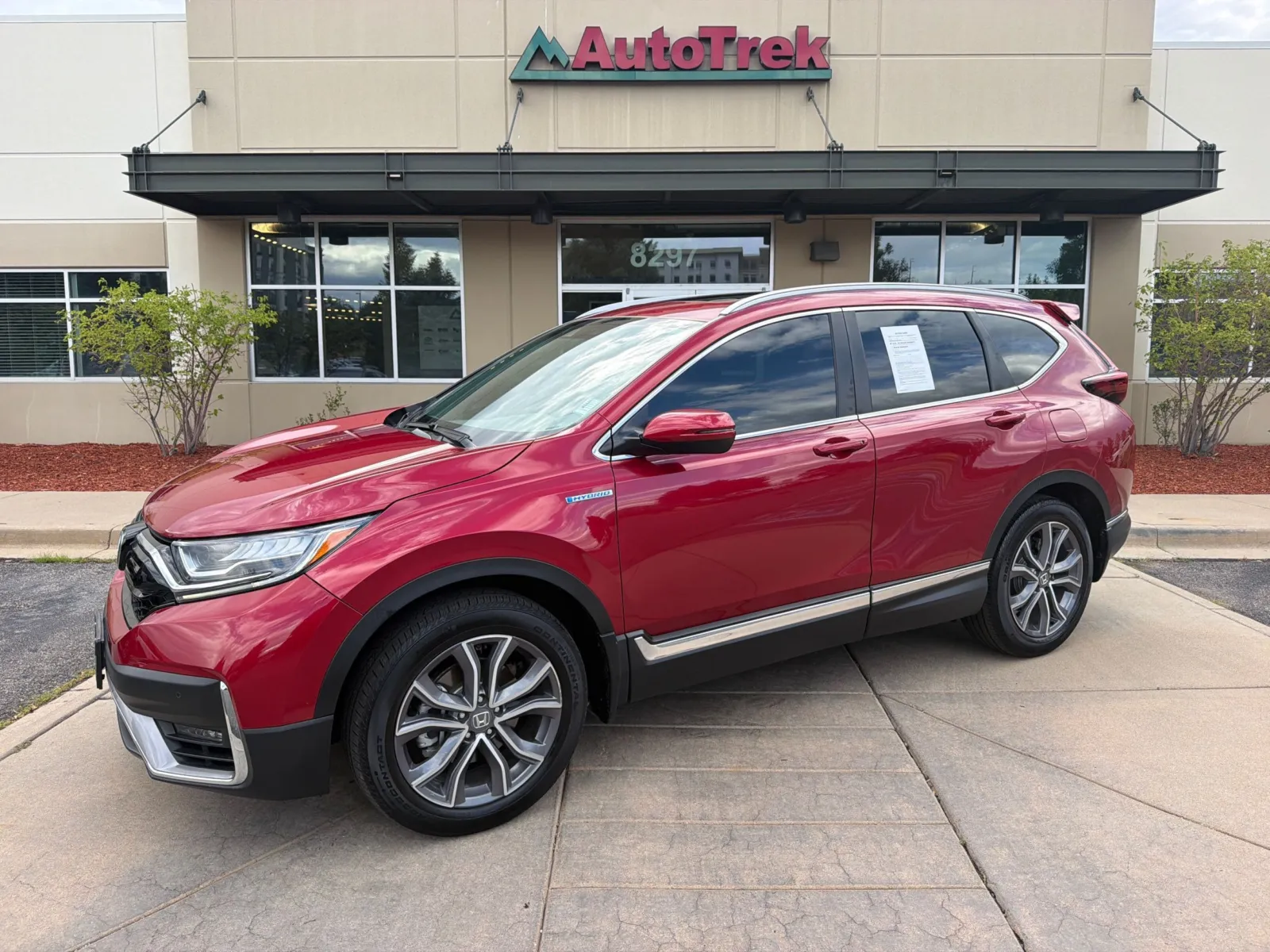 Red 2022 Honda CR-V Hybrid Touring for sale in Littleton, CO