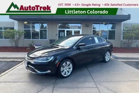 Black 2016 Chrysler 200 Limited Platinum for sale in Littleton, CO