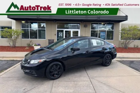 Black 2015 Honda Civic LX for sale in Littleton, CO