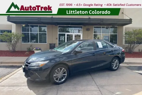 Gray 2016 Toyota Camry SE for sale in Littleton, CO