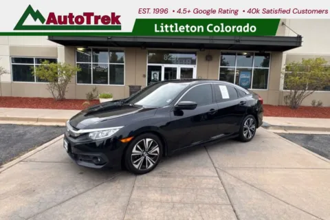 Gray 2016 Honda Civic EX-T for sale in Littleton, CO