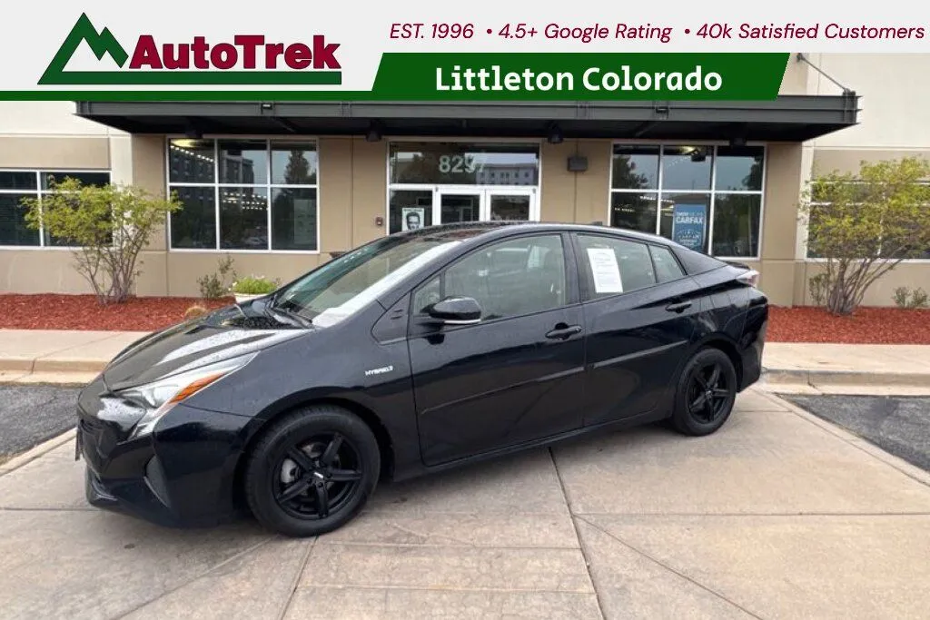 Black 2017 Toyota Prius One for sale in Littleton, CO