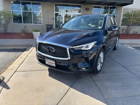 Photos of 2021 INFINITI QX50 LUXE AWD for sale in Littleton, CO at AutoTrek