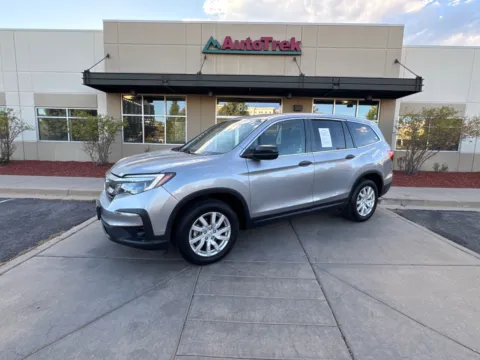 Silver 2019 Honda Pilot LX for sale in Littleton, CO