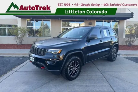 Black 2018 Jeep Grand Cherokee Trailhawk 4x4 for sale in Littleton, CO
