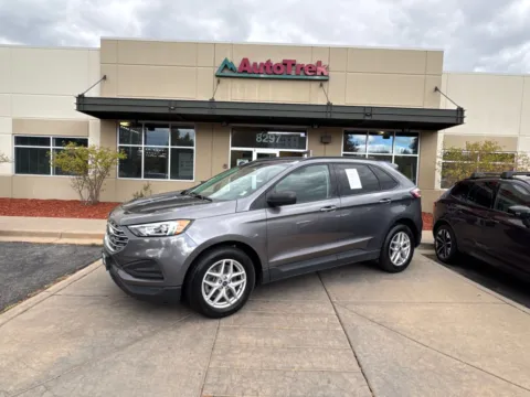 Gray 2021 Ford Edge SE for sale in Littleton, CO