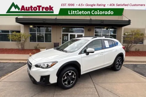 White 2019 Subaru Crosstrek 2.0i Premium for sale in Littleton, CO