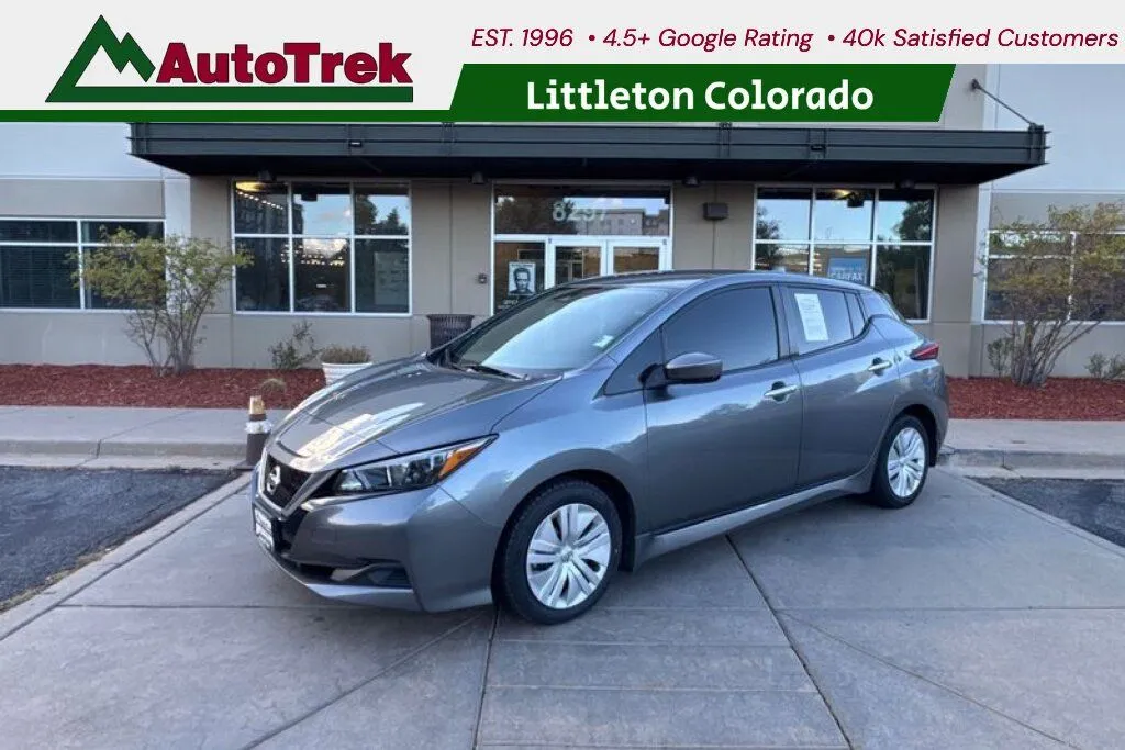Gray 2022 Nissan LEAF S 40 kWh for sale in Littleton, CO