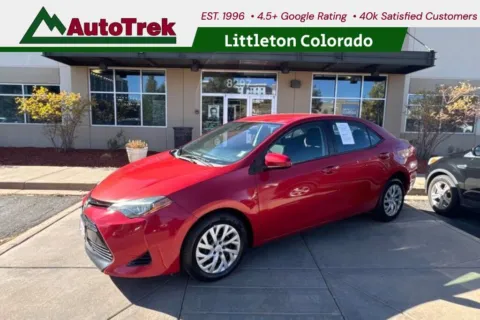 Red 2017 Toyota Corolla for sale in Littleton, CO