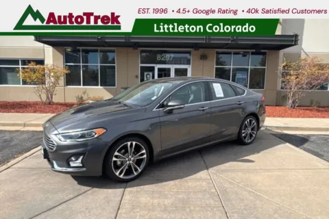 Gray 2020 Ford Fusion Titanium for sale in Littleton, CO