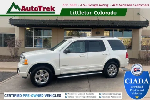 White 2004 Ford Explorer Limited for sale in Littleton, CO