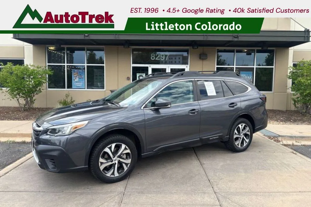 Gray 2021 Subaru Outback Limited for sale in Littleton, CO