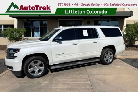 White 2017 Chevrolet Suburban Premier for sale in Littleton, CO