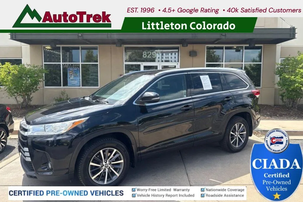 2019 Toyota Highlander XLE for sale in Littleton, CO