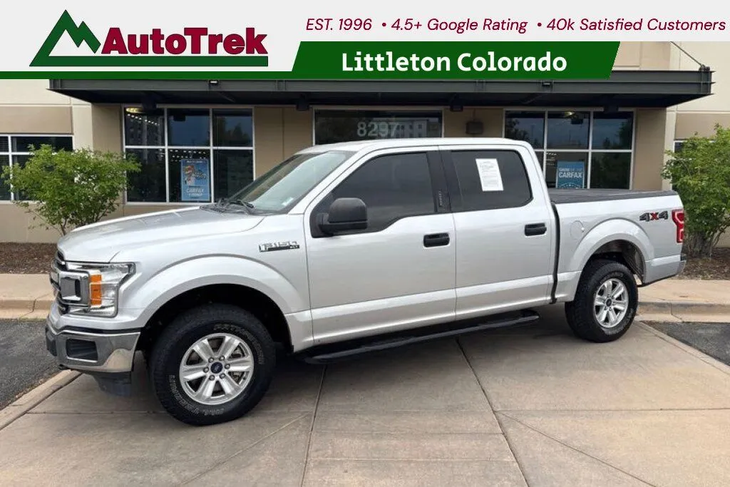 Silver 2018 Ford F-150 XLT for sale in Littleton, CO