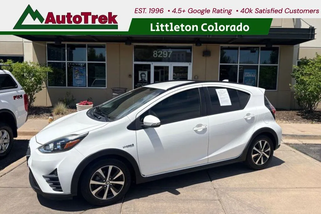 White 2018 Toyota Prius c Two for sale in Littleton, CO