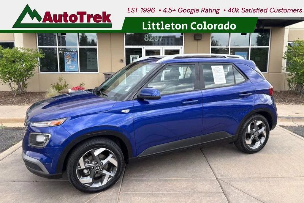 Blue 2022 Hyundai VENUE SEL for sale in Littleton, CO
