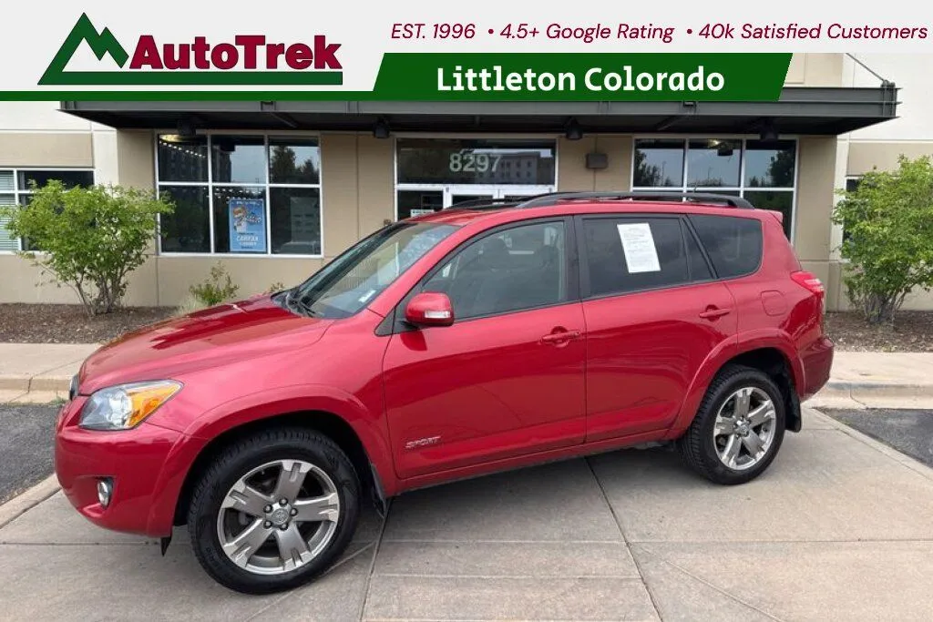 Red 2010 Toyota RAV4 Sport for sale in Littleton, CO