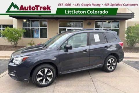 Gray 2018 Subaru Forester 2.5i Premium for sale in Littleton, CO
