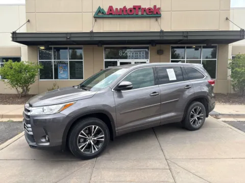 Gray 2018 Toyota Highlander LE for sale in Littleton, CO