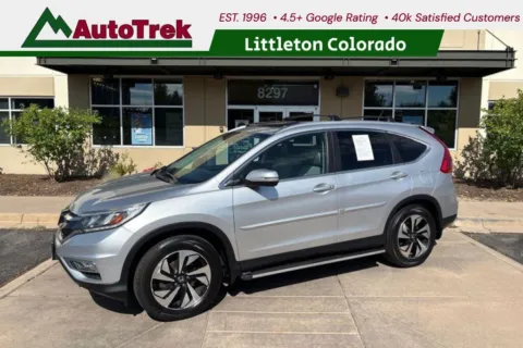 Silver 2015 Honda CR-V Touring for sale in Littleton, CO