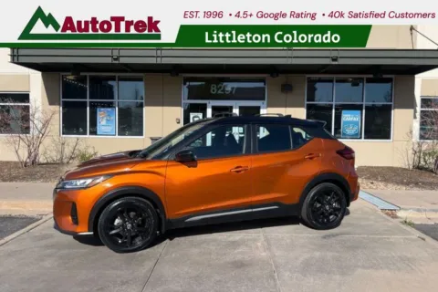 Orange 2022 Nissan Kicks SR for sale in Littleton, CO