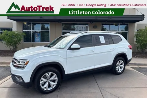 White 2018 Volkswagen Atlas V6 SEL 4Motion for sale in Littleton, CO