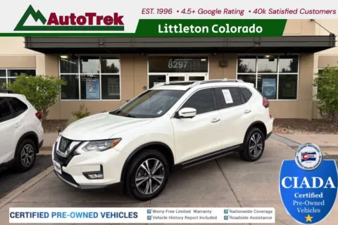 White 2017 Nissan Rogue for sale in Littleton, CO
