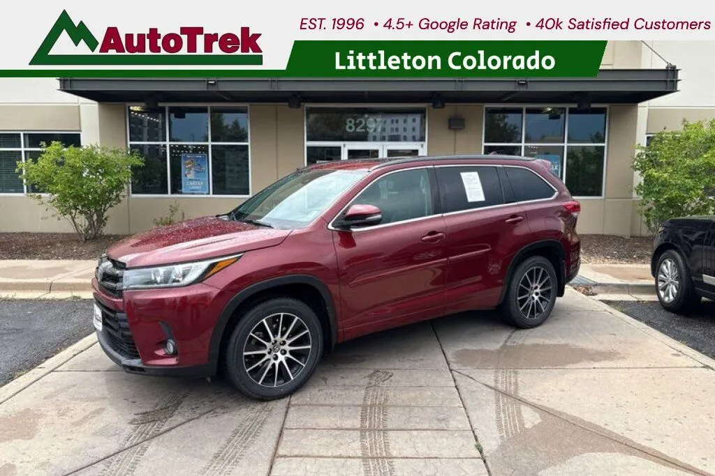 Gray 2017 Toyota Highlander for sale in Littleton, CO