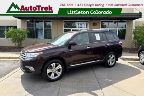 Red 2012 Toyota Highlander Limited for sale in Littleton, CO