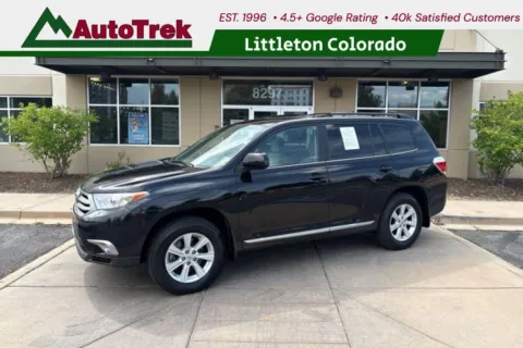 Black 2013 Toyota Highlander Plus for sale in Littleton, CO