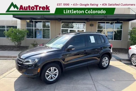 Black 2016 Volkswagen Tiguan 2.0T S for sale in Littleton, CO