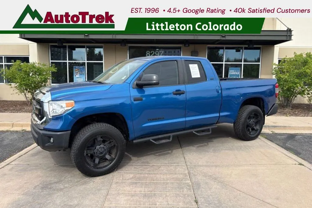 Blue 2016 Toyota Tundra SR5 for sale in Littleton, CO