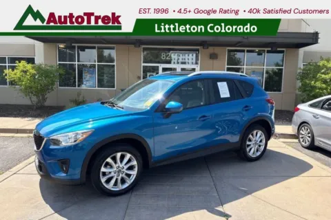 Blue 2013 Mazda CX-5 Grand Touring for sale in Littleton, CO