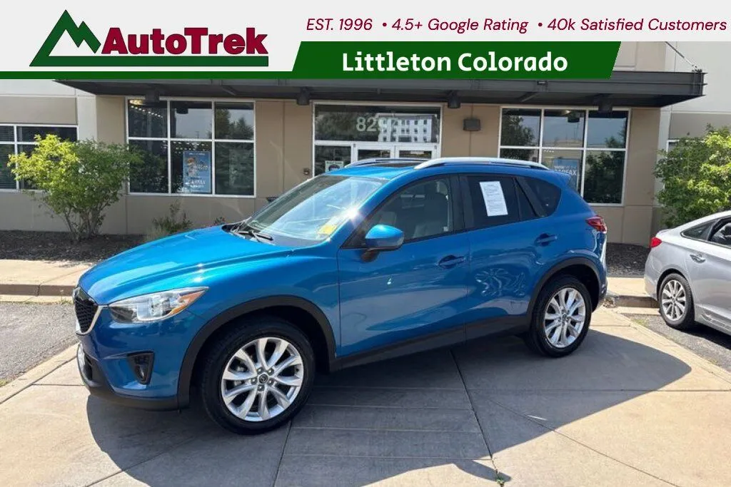 Blue 2013 Mazda CX-5 Grand Touring for sale in Littleton, CO