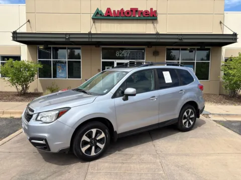 Silver 2017 Subaru Forester 2.5i Premium for sale in Littleton, CO