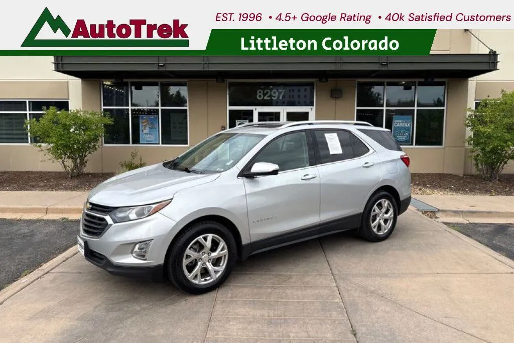 Silver 2019 Chevrolet Equinox LT for sale in Littleton, CO