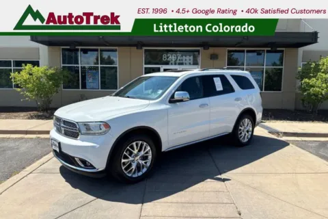 Blue 2015 Dodge Durango Citadel for sale in Littleton, CO