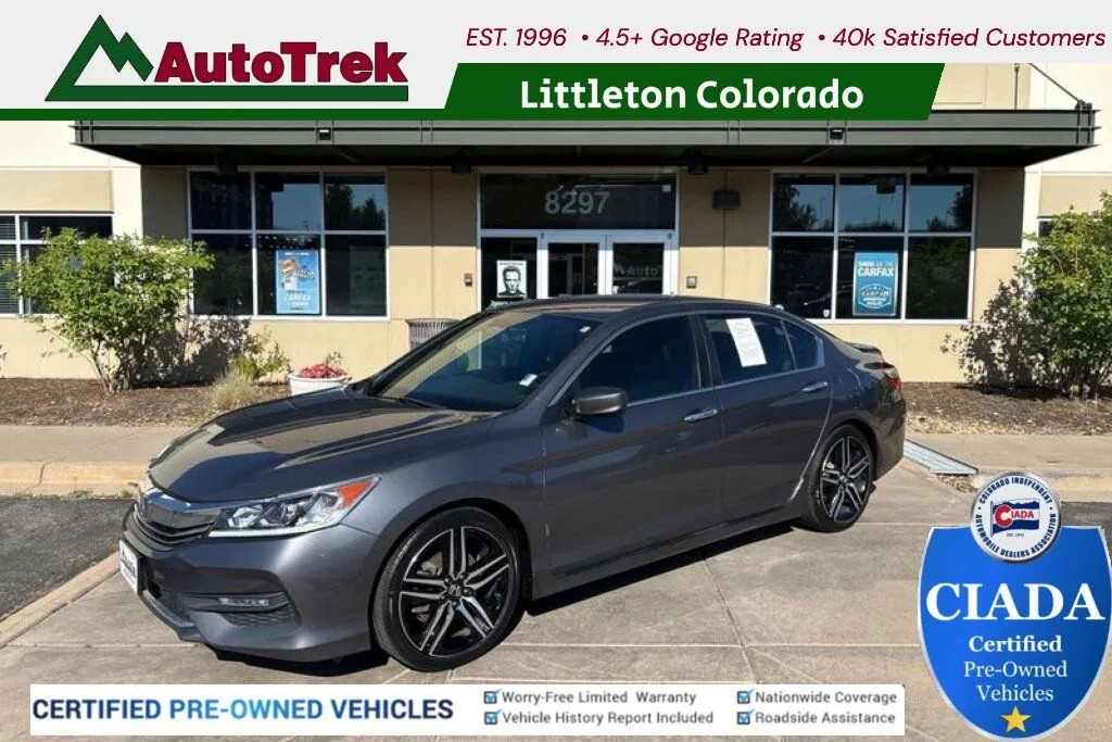 Silver 2017 Honda Accord Sport Special Edition for sale in Littleton, CO