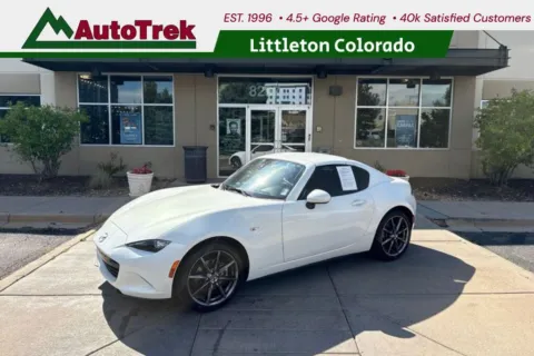 White 2017 Mazda MX-5 Miata RF Grand Touring for sale in Littleton, CO