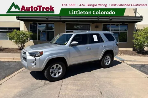 Silver 2018 Toyota 4Runner SR5 for sale in Littleton, CO