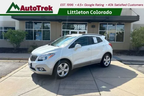 White 2015 Buick Encore Leather for sale in Littleton, CO