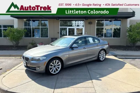 Gray 2012 BMW 5 Series 535i for sale in Littleton, CO
