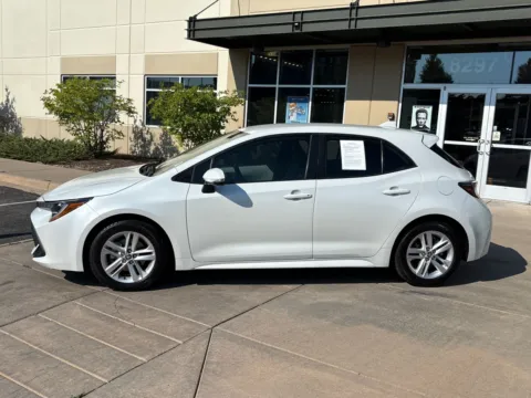 Another view of 2022 Toyota Corolla Hatchback SE for sale in Littleton, CO at AutoTrek